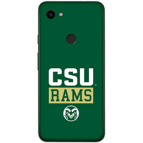 Colorado State University CSU Rams Google Pixel 3a XL Skin
